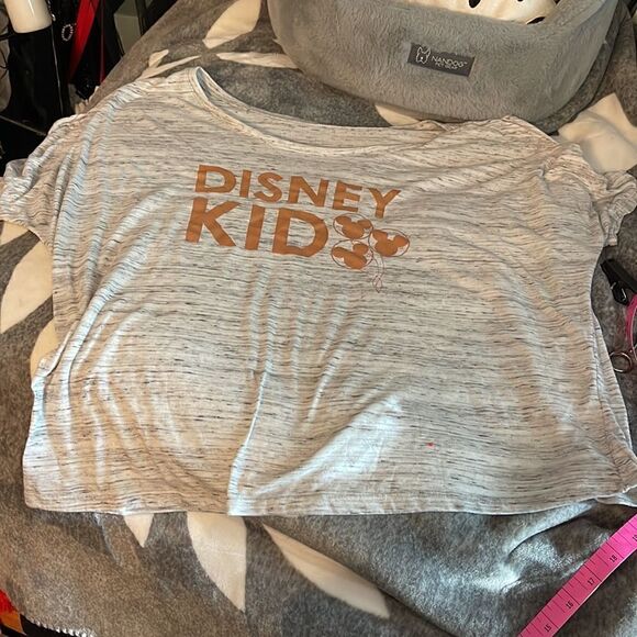 Plussize screen printed Tee/tshirt Disney kid Mickey Mouse logo 2xl/3xl - Picture 2 of 3